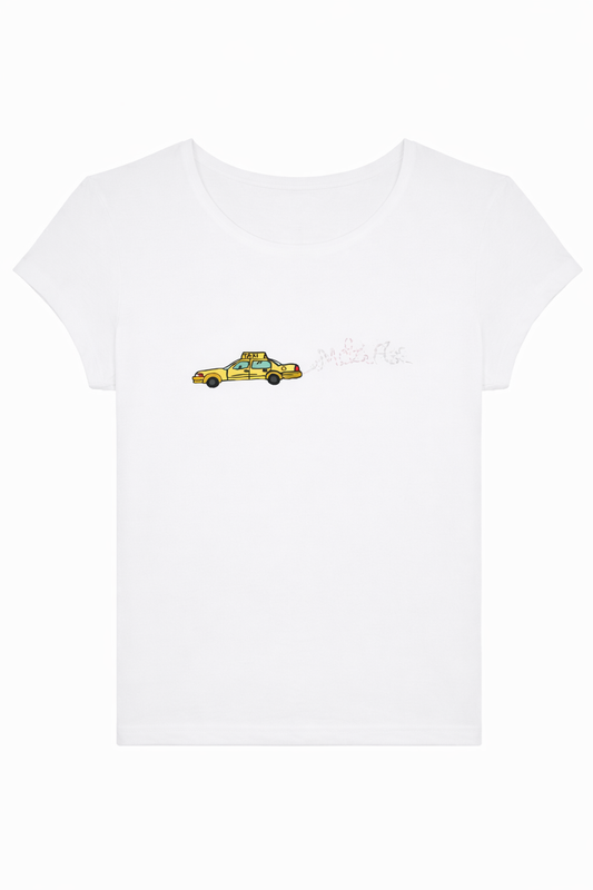 Mills and Allie NYC Taxi Baby Tee